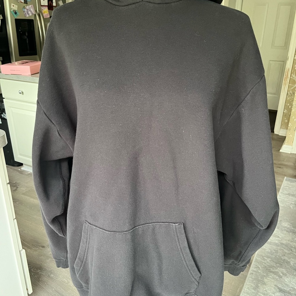 Skims black oversized hoody